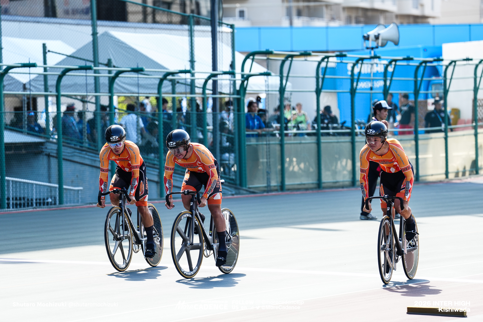 男子チームスプリント決勝, 令和8年度 全国高等学校総合体育大会（インターハイ2026）, 岸和田競輪場