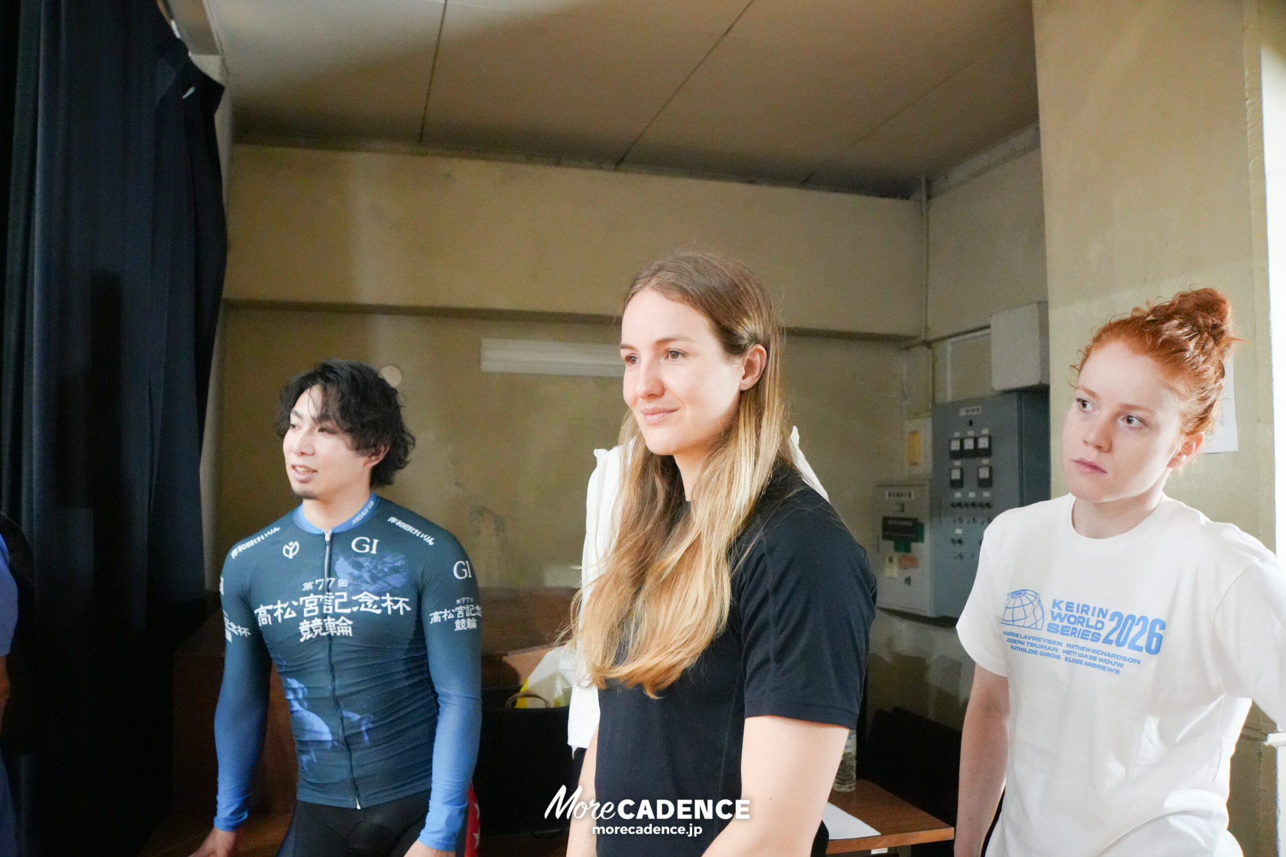 エレセ・アンドルーズ, ANDREWS Ellesse, ヘティ・ファンデルワウ, Hetty van de Wouw, 小原佑太, 競輪ワールドシリーズ, 青森山田高校訪問
