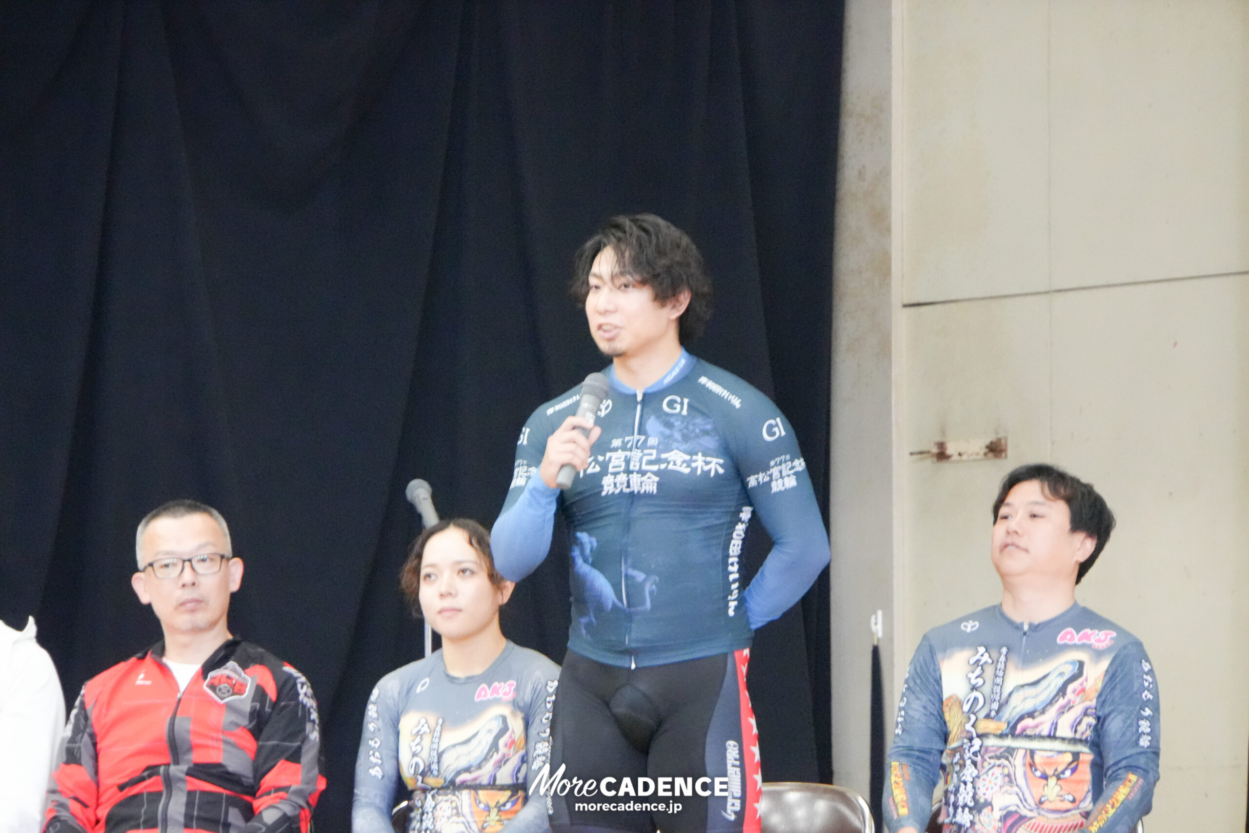 小原佑太, 熊谷芽緯, 伊藤大志, 競輪ワールドシリーズ, 青森山田高校訪問