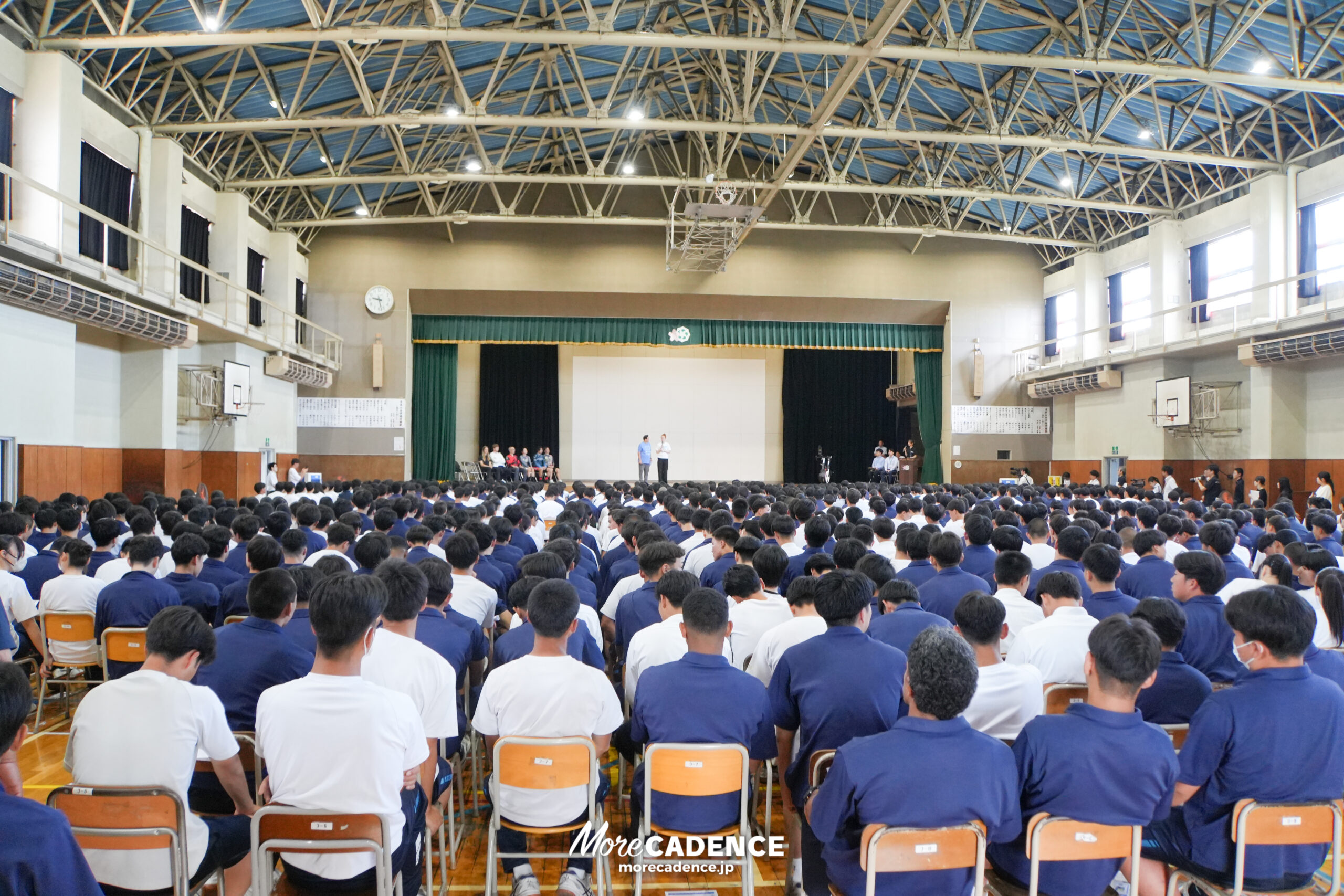競輪ワールドシリーズ, 青森山田高校訪問