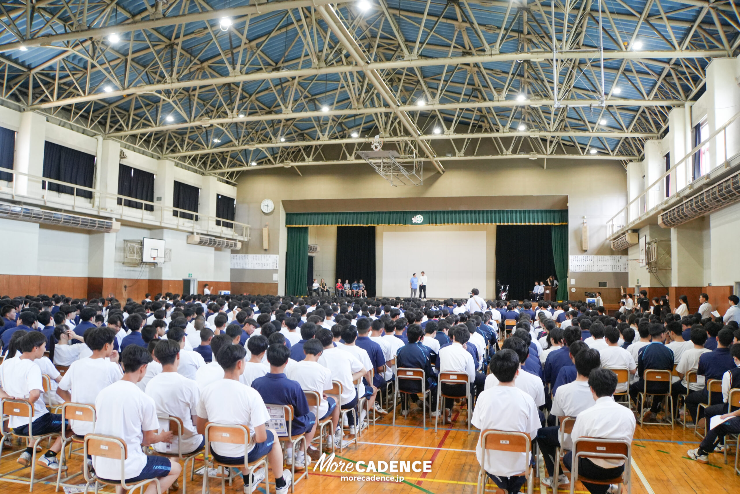 競輪ワールドシリーズ, 青森山田高校訪問