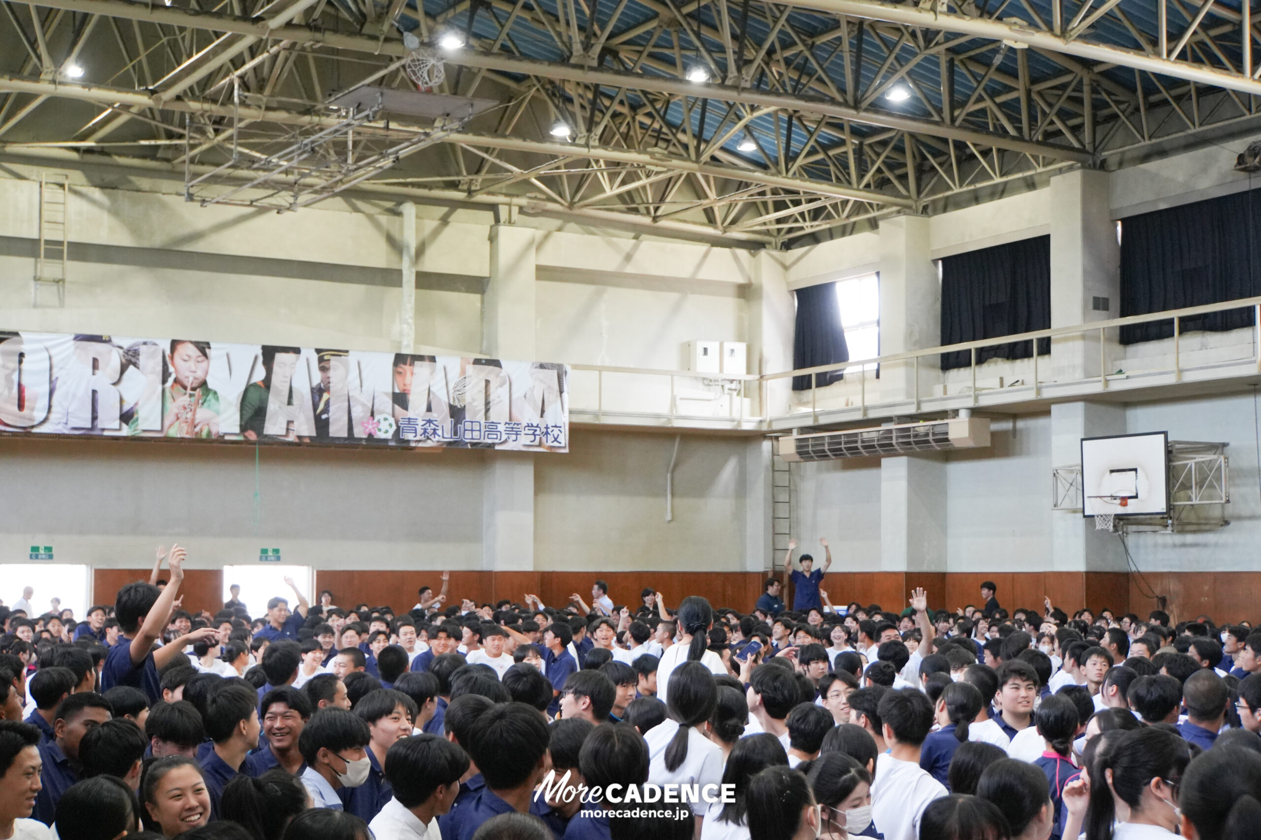 競輪ワールドシリーズ, 青森山田高校訪問