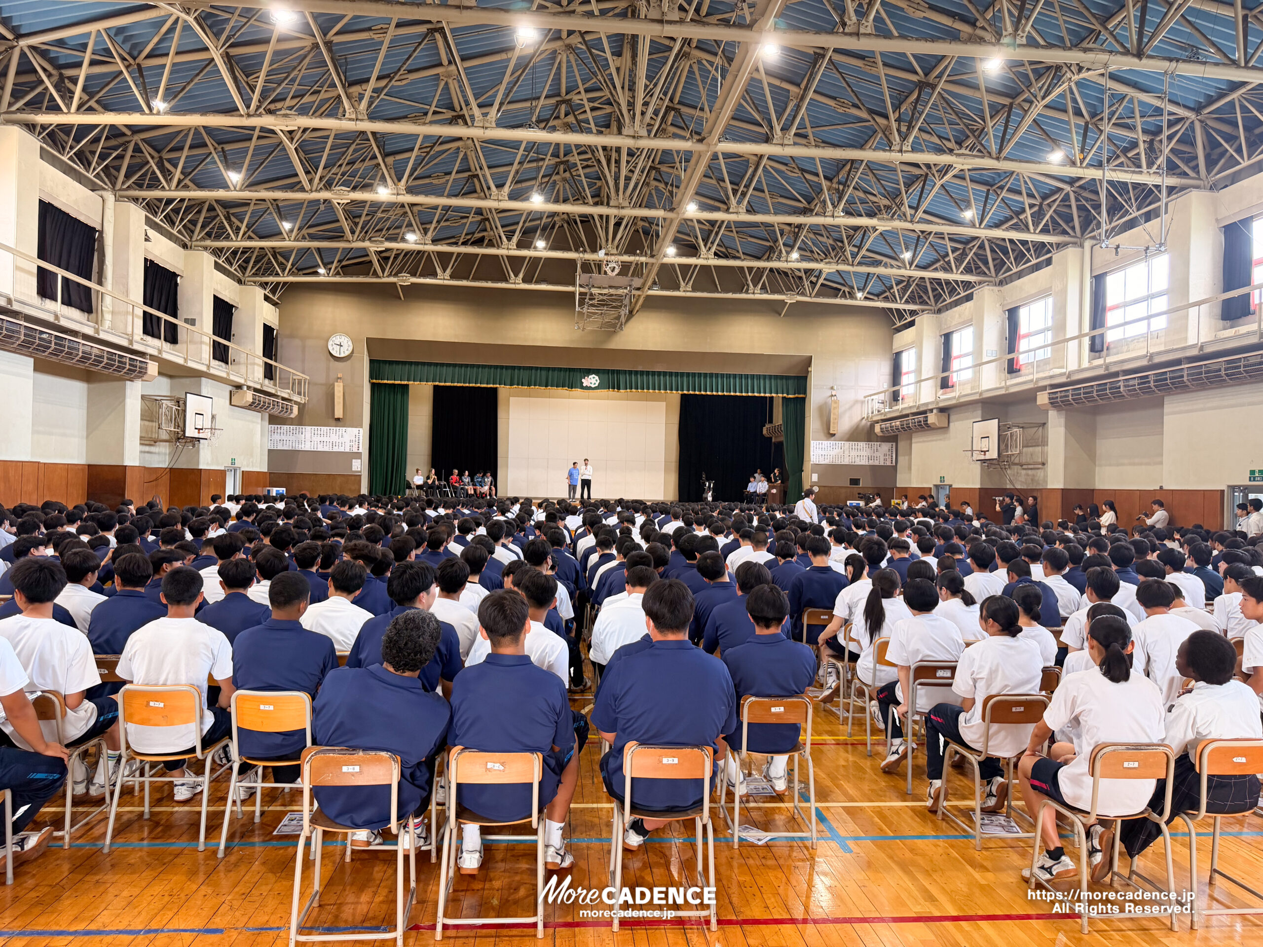 競輪ワールドシリーズ, 青森山田高校訪問