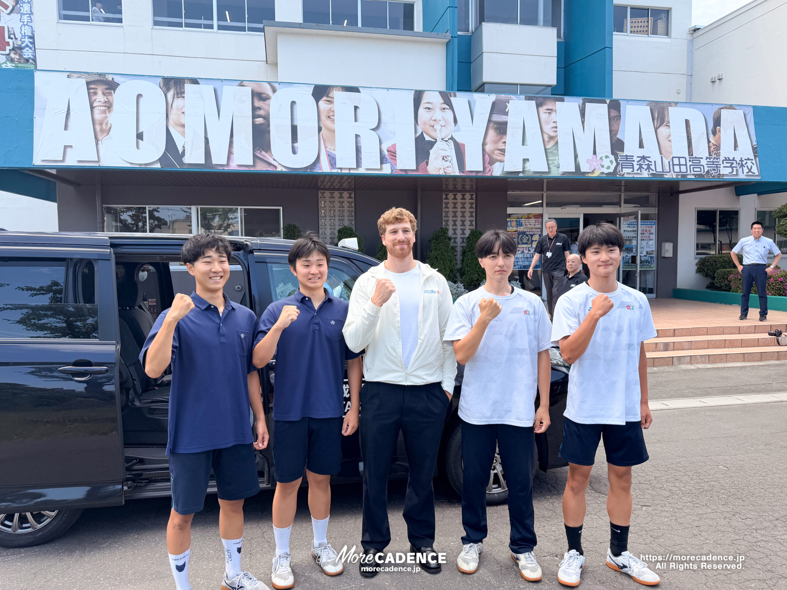 ジョセフ・トゥルーマン, Joseph Truman, 競輪ワールドシリーズ, 青森山田高校訪問