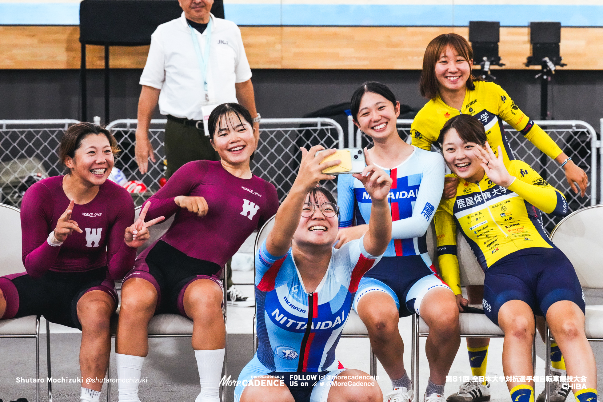 岡本美咲, 池田瑞紀, 水谷彩奈, 白井愛美, 三⾕優空, ⽯川七海, 文部科学大臣杯第81回全日本大学対抗選手権自転車競技大会, インカレ, TIPSTAR DOME CHIBA