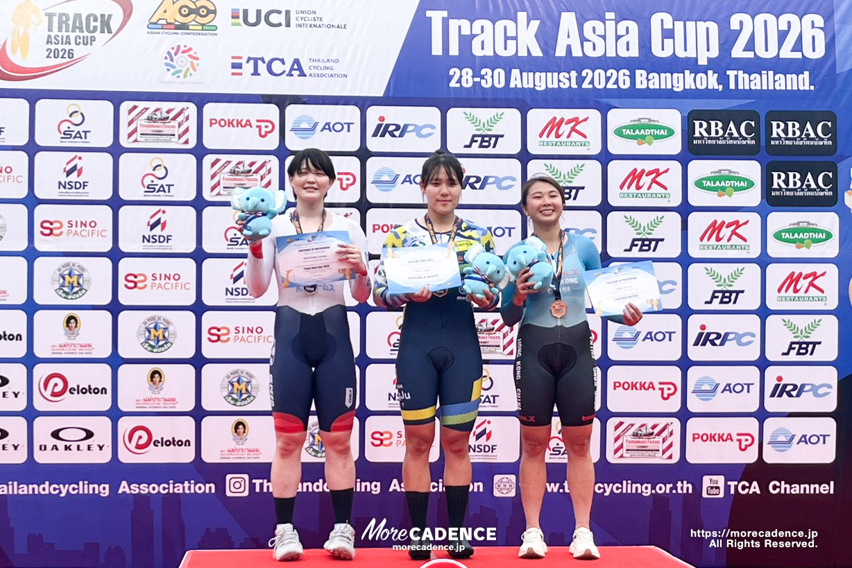 仲澤春香, ケイリン,Track Asia Cup 2026, Thai, Bangkok
